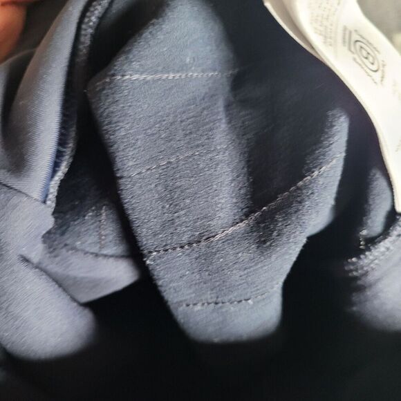 Athleta Peak Hybrid Fleece Tight Legging Size Xsmall Navy Blue Thermal Athletic - Picture 5 of 10
